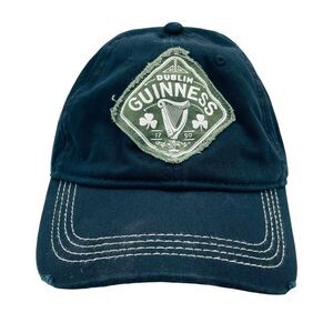 Guinness Irish Stout Strap Back Dad Hat Cap Adult Mens One Size Black OSFM Beer